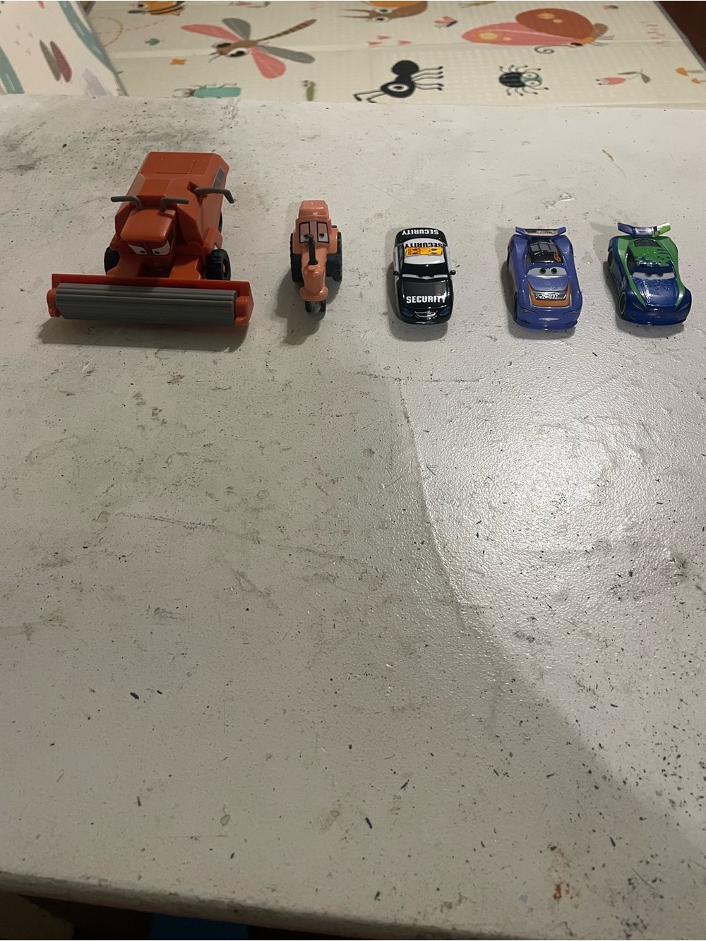 Disney Pixar cars lot